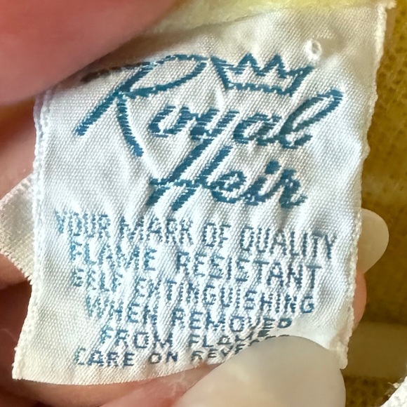 Royal Heir Yellow Infant Footsie Sleeper One Piece - Picture 5 of 10